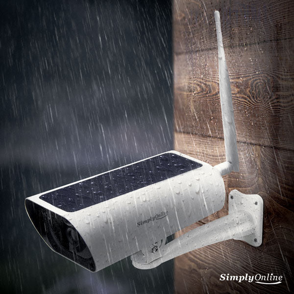 WiFi Solar Bullet Camera + Extra Solar Panel