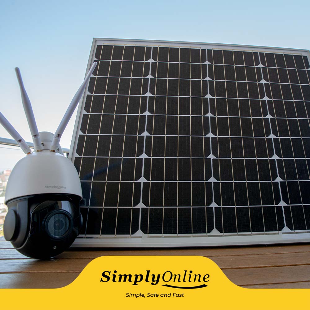 5MP LTE Solar Camera (4G) 24/7 Recording for builders and farmers – 60w 40ah
