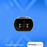 4G Solar Camera Bullet 4MP - Metal