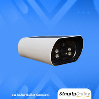 4G Solar Bullet Camera + Extra Solar Panel