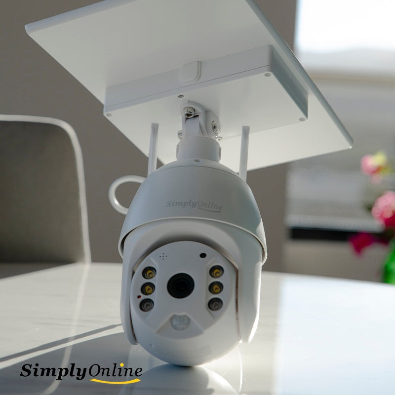 4G Solar Camera PTZ - Metal 3MP