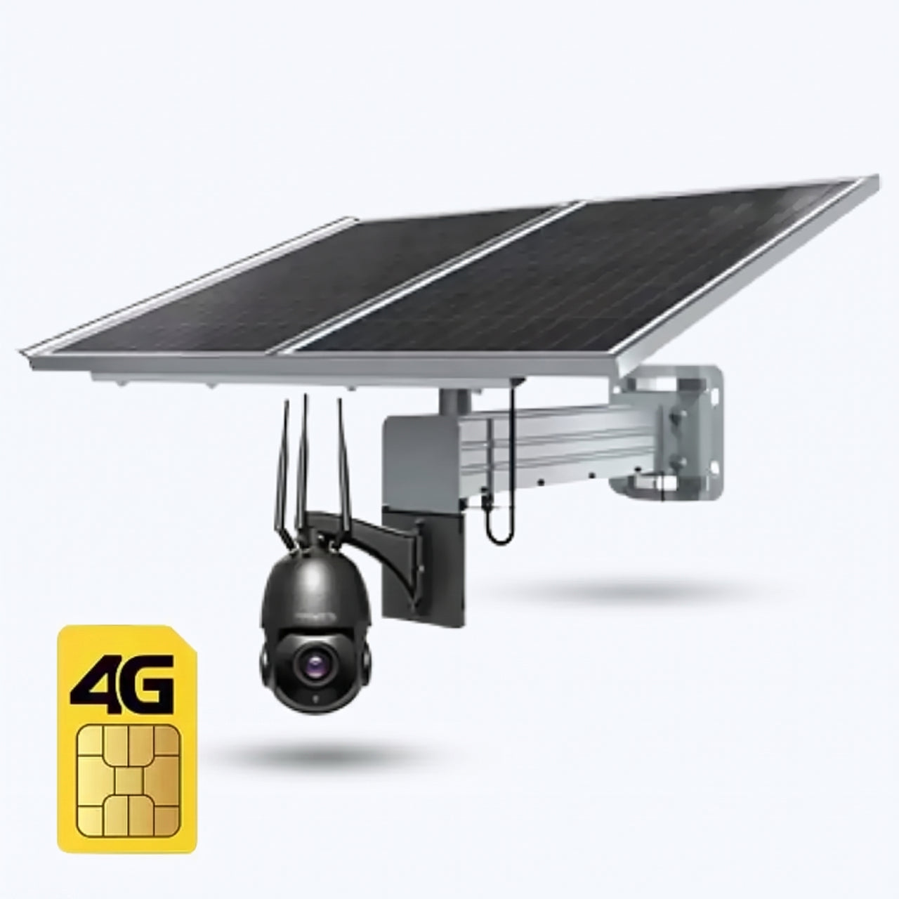 Massive 8MP 4G 200M Zoom 100W 100Ah