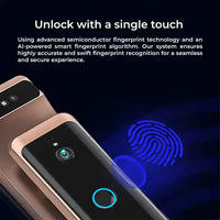 Smart Door Lock 3D Face Recognition, Fingerprint Lock, With Keypad