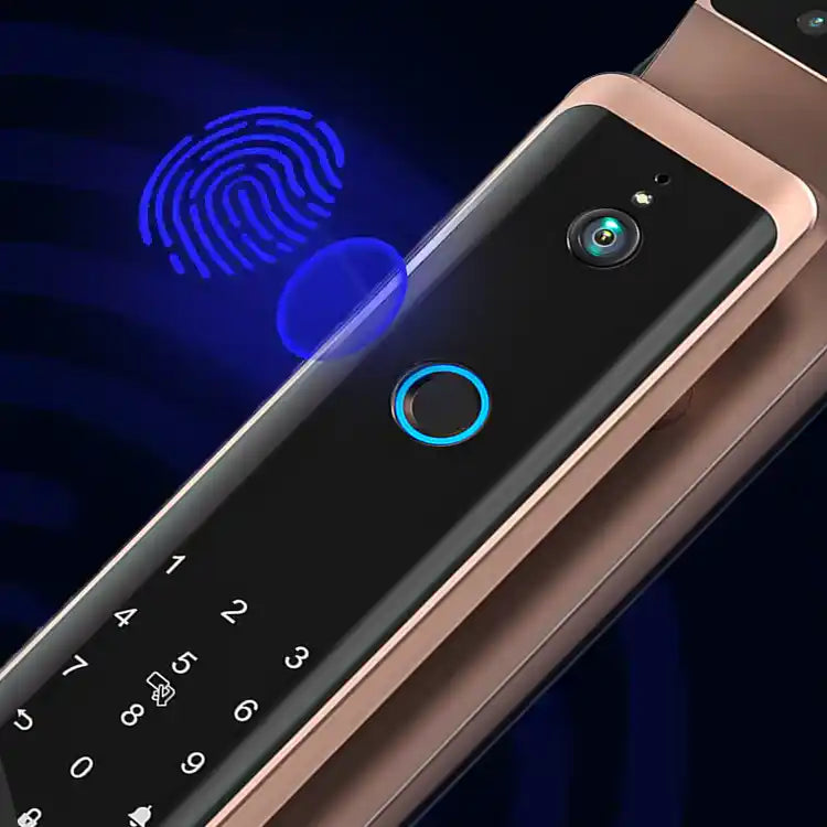 Smart Door Lock 3D Face Recognition, Fingerprint Lock, With Keypad