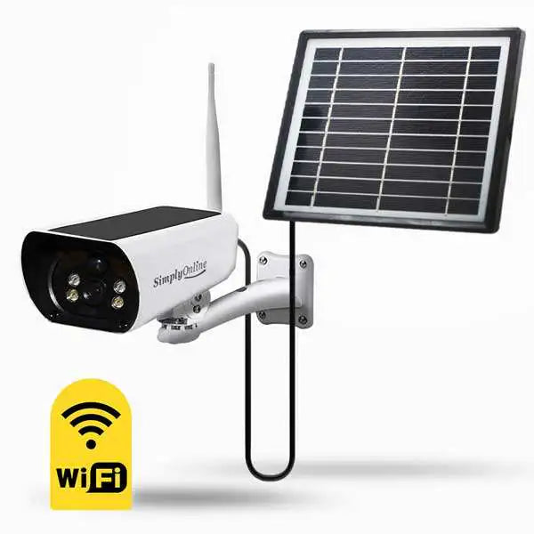 Simply Online Australia - Wifi_Solar_Bullet_extrapanel_white
