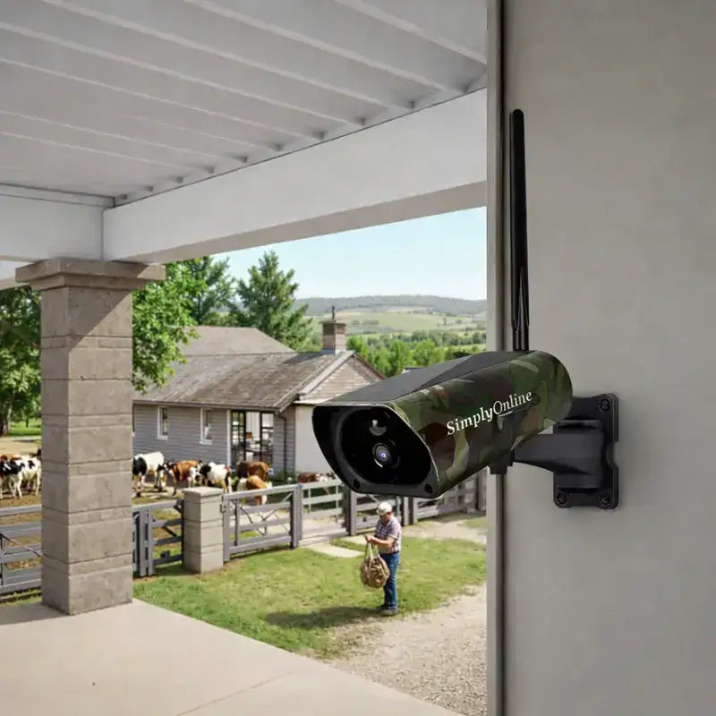 Simply Online Australia - camouflage-bullet-camera-farm