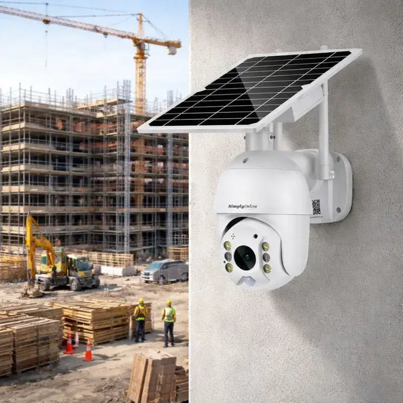 Simply Online Australia - solar-4g-ptz-camera-construction-site