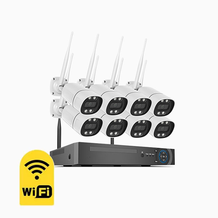 8 Channel NVR Security System