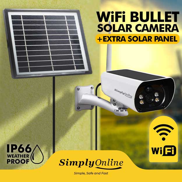 Wifi Solar Bullet Thumbnail extra solar 1 - Simply Online Australia