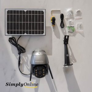 4G Solar Camera PTZ Charcoal & Stand - Metal - Image 5