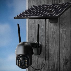 4G Solar Camera PTZ Charcoal & Stand - Metal - Image 4