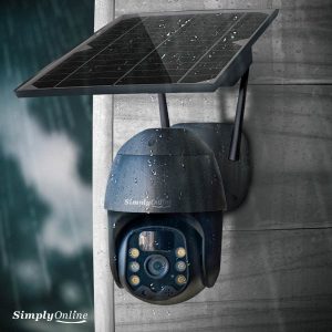 4G Solar Camera PTZ Charcoal & Stand - Metal - Image 3