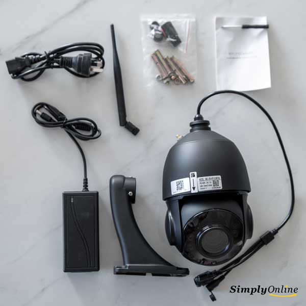 Wifi 36x optical zoom camera black 3 v01 - Simply Online Australia