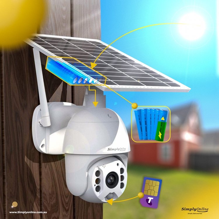 the Best 4G solar security camera