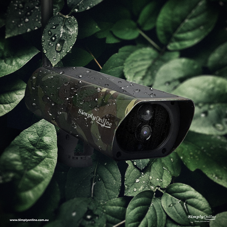 4G Solar Bullet Camouflage Camera