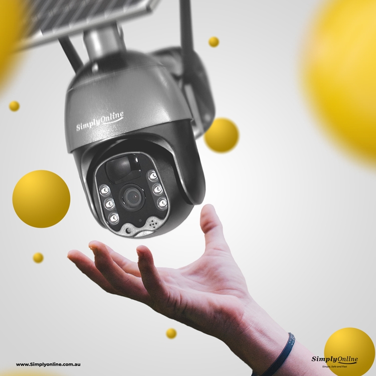 Best wireless security cameras system in Australia, Chorcoal 4G Solar PTZ Camera
